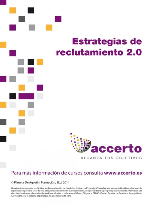 Title details for Estrategias de reclutamiento 2.0 by Accerto - Available